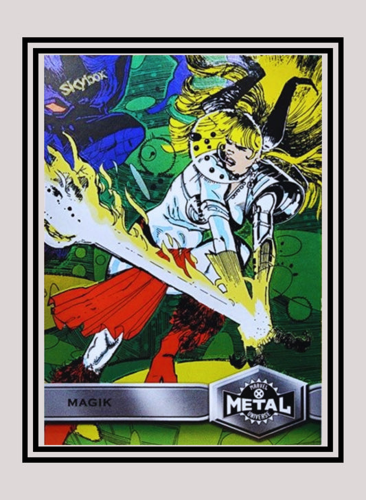 Marvel! 1x Magik - Base High Series (#145 - 2021 Upper Deck X-Men Metal Universe)