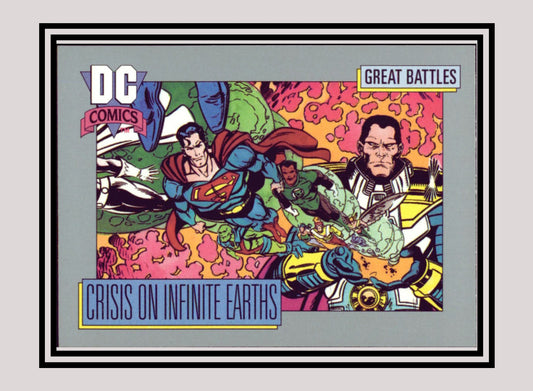 DC! 1x Crisis on Infinite Earths (Card A) - Base (#145 - 1991 Impel DC Cosmic Cards)