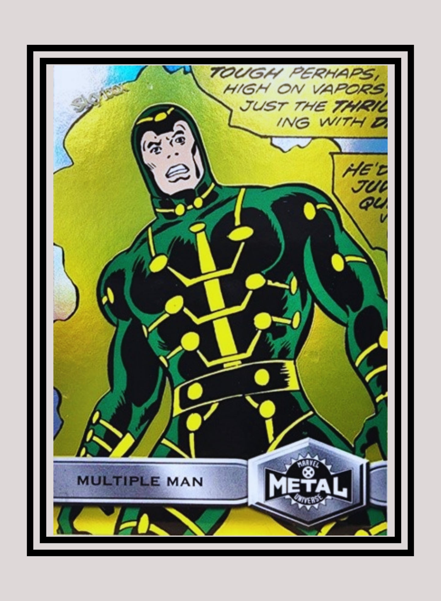 Marvel! 1x Multiple Man - Base High Series (#146 - 2021 Upper Deck X-Men Metal Universe)