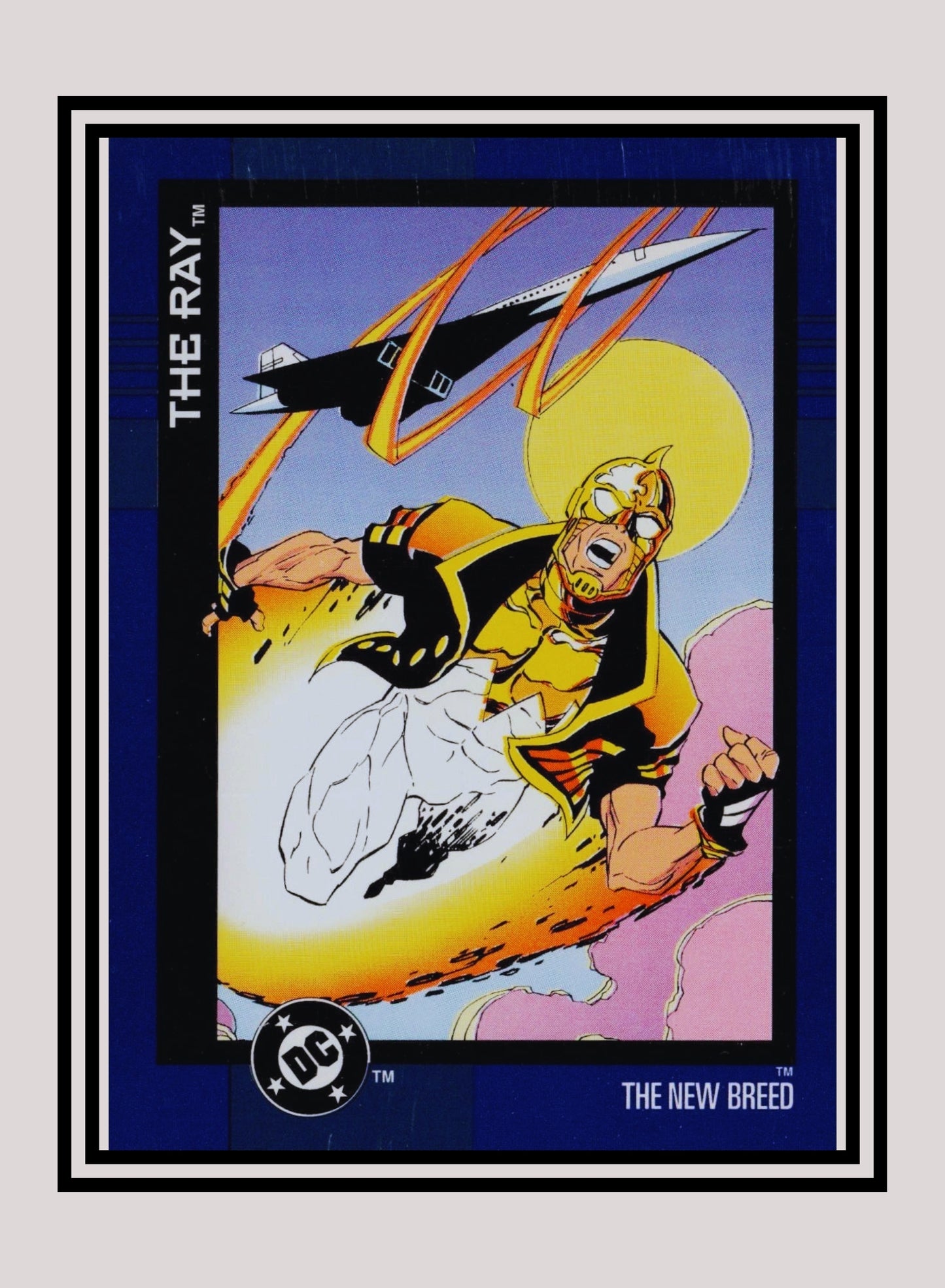 DC! 1x The Ray - Base (#146 - 1993 Skybox DC Cosmic Teams)