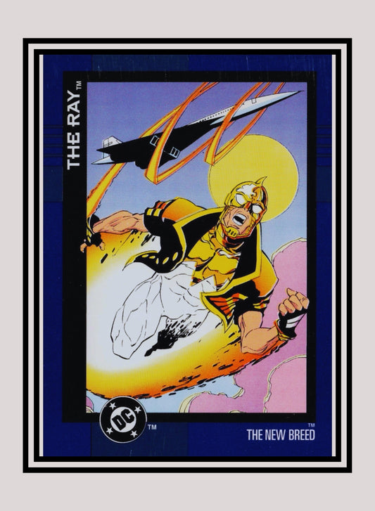 DC! 1x The Ray - Base (#146 - 1993 Skybox DC Cosmic Teams)