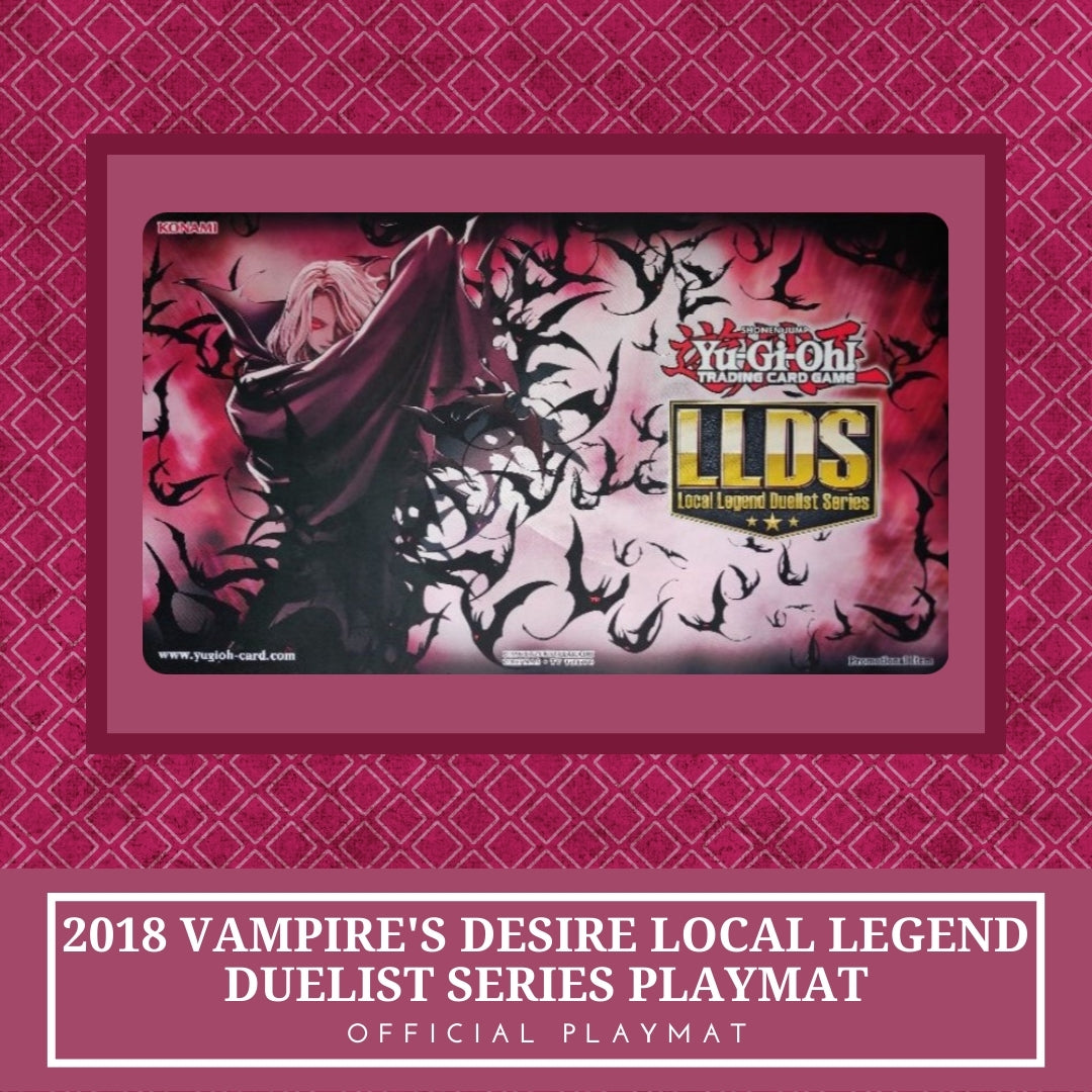 Yugioh! 1x 2018 Vampire Desire Local Legend Duelist Series (Official Playmat)