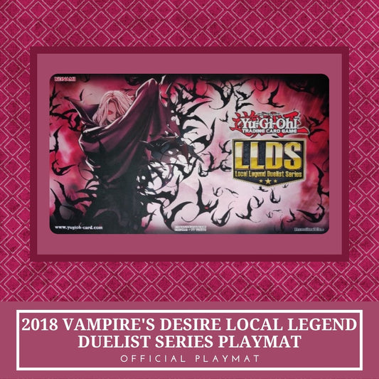 Yugioh! 1x 2018 Vampire Desire Local Legend Duelist Series (Official Playmat)