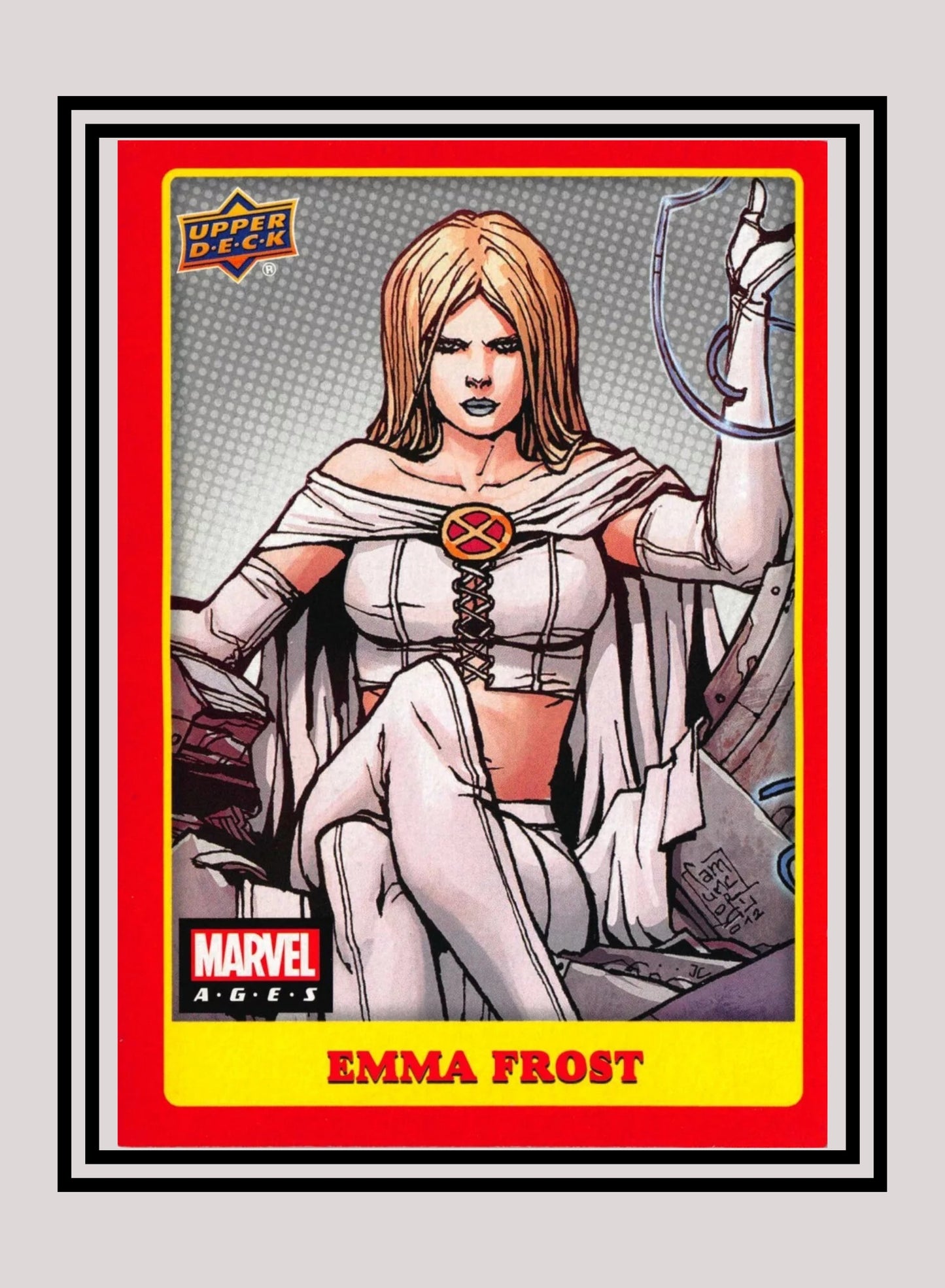 Marvel! 1x Emma Frost - Base (#147 - 2020 Upper Deck Marvel Ages)