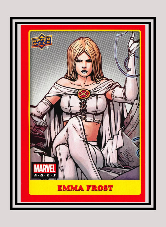 Marvel! 1x Emma Frost - Base (#147 - 2020 Upper Deck Marvel Ages)