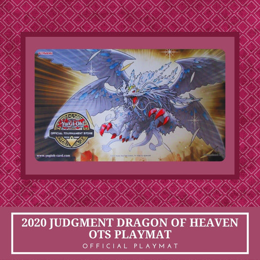 Yugioh! 1x 2020 Judgment Dragon of Heaven OTS SEALED (Official Playmat)