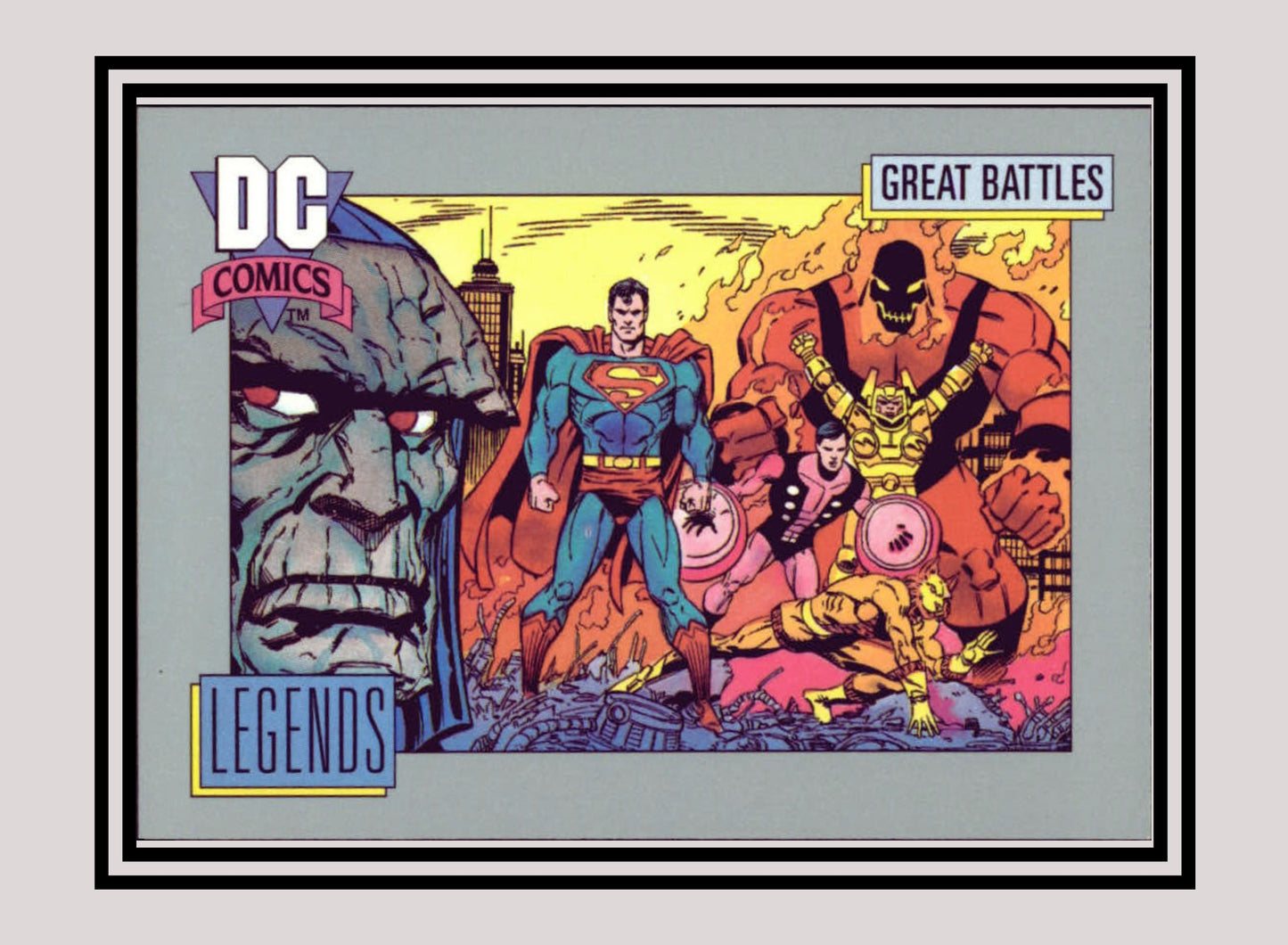 DC! 1x Legends (Card A) - Base (#148 - 1991 Impel DC Cosmic Cards)