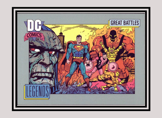 DC! 1x Legends (Card A) - Base (#148 - 1991 Impel DC Cosmic Cards)