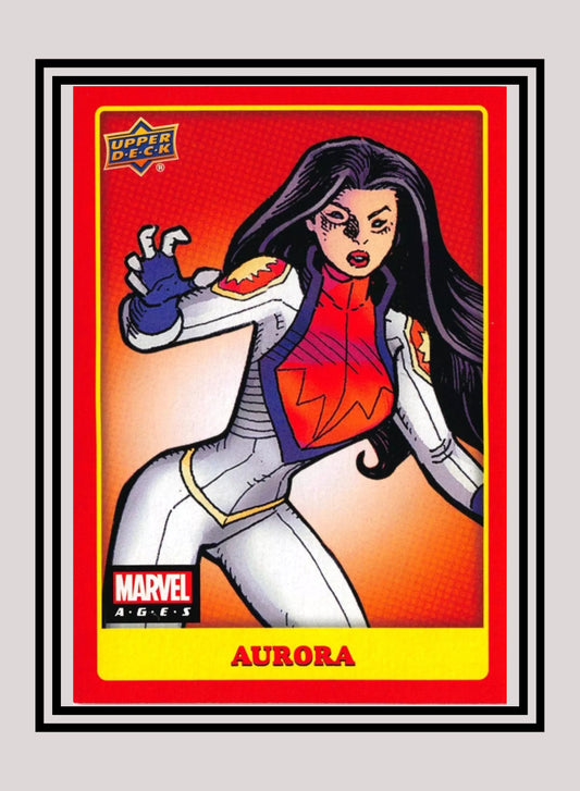 Marvel! 1x Aurora - Base (#149 - 2020 Upper Deck Marvel Ages)
