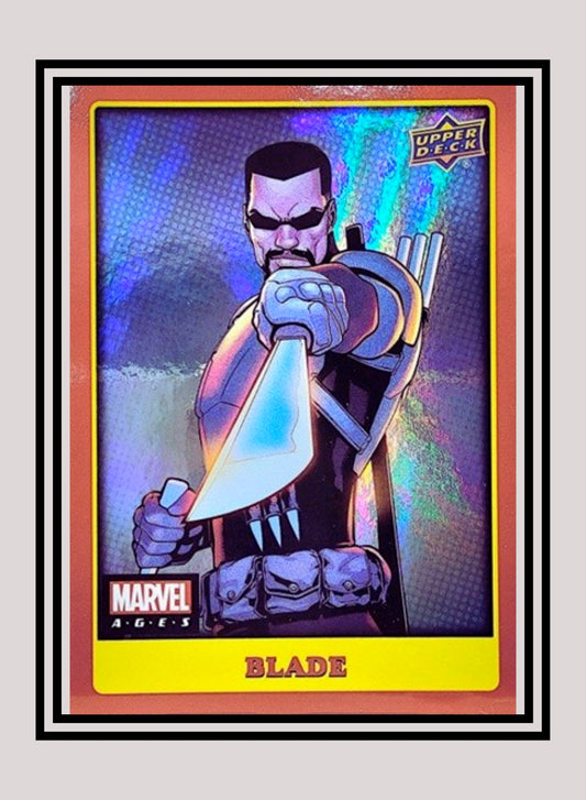 Marvel! 1x Blade - Foil (#203 - 2020 Upper Deck Marvel Ages)