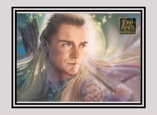 LOTR! 1x Courage of Legolas - Base (#14 - 2008 Lord of the Rings: Masterpieces II)
