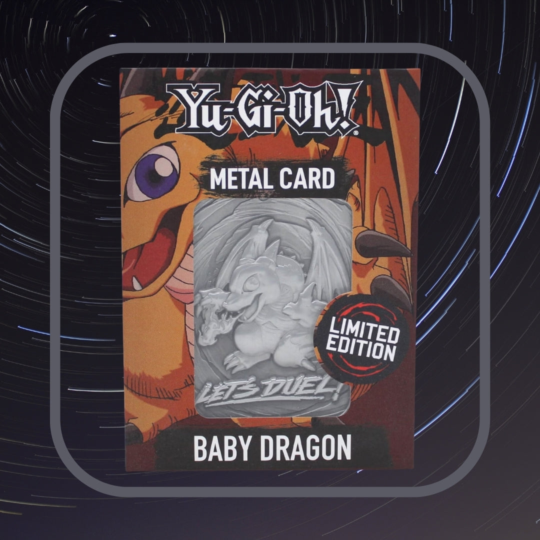 Yugioh! 1x Baby Dragon Metal Card - Limited Edition (SEALED)