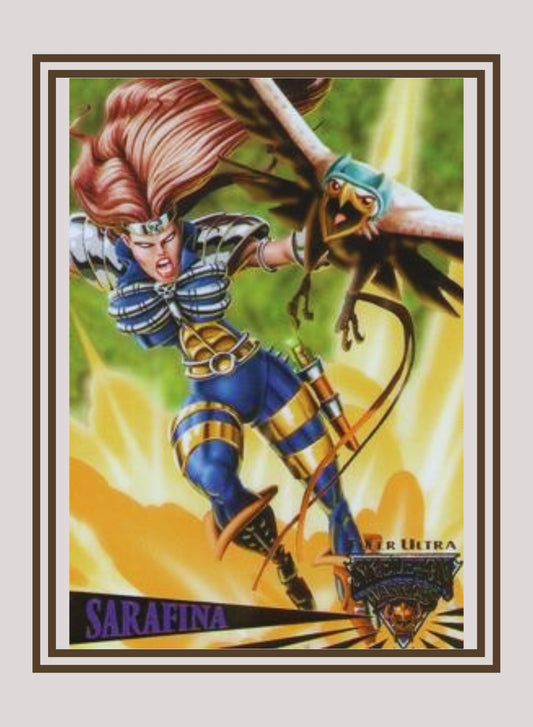 1x Sarafina - Base (#014 - 1995 Fleer Ultra Skeleton Warriors)