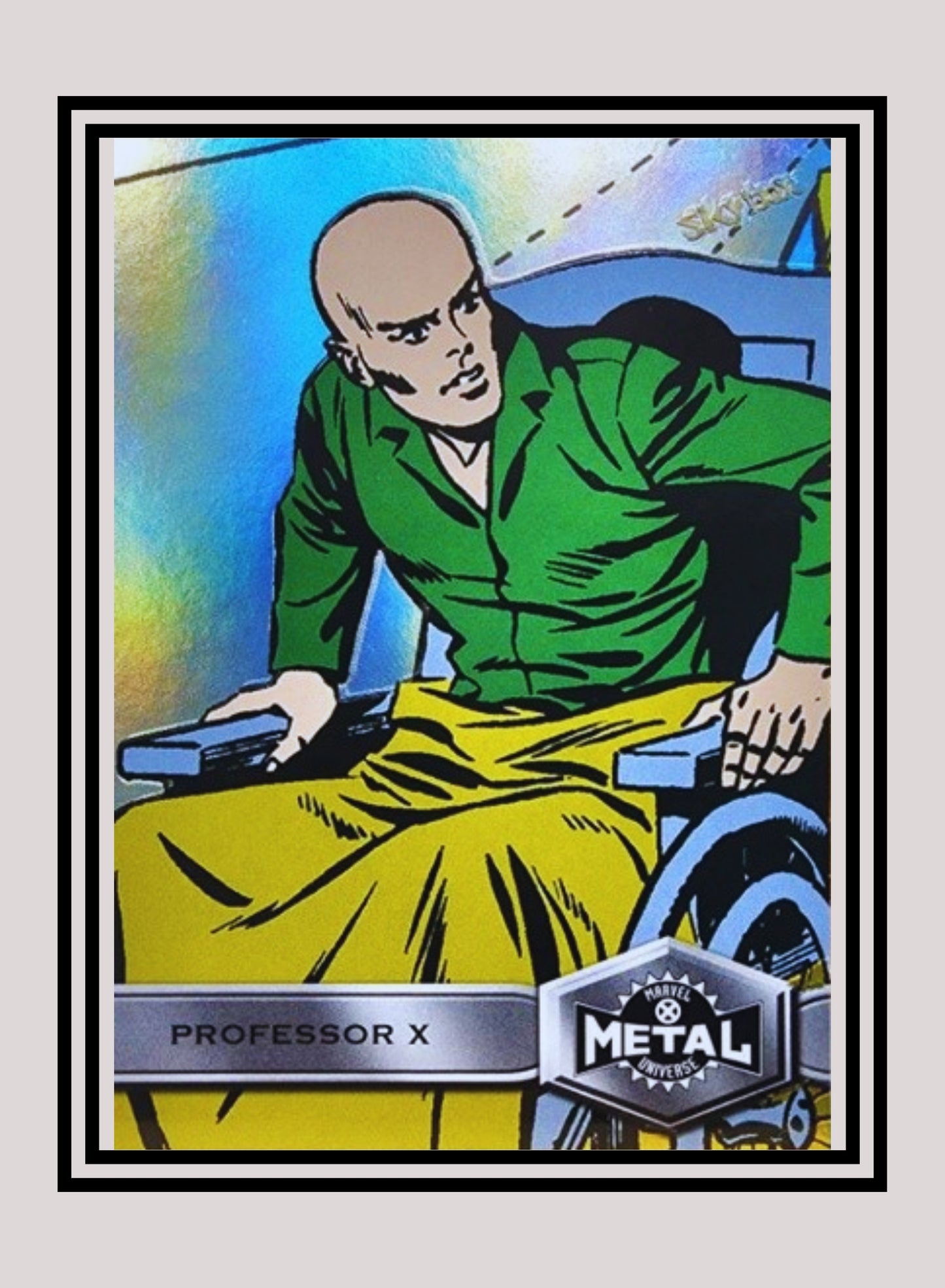 Marvel! 1x Professor X - Base High Series (#150 - 2021 Upper Deck X-Men Metal Universe)