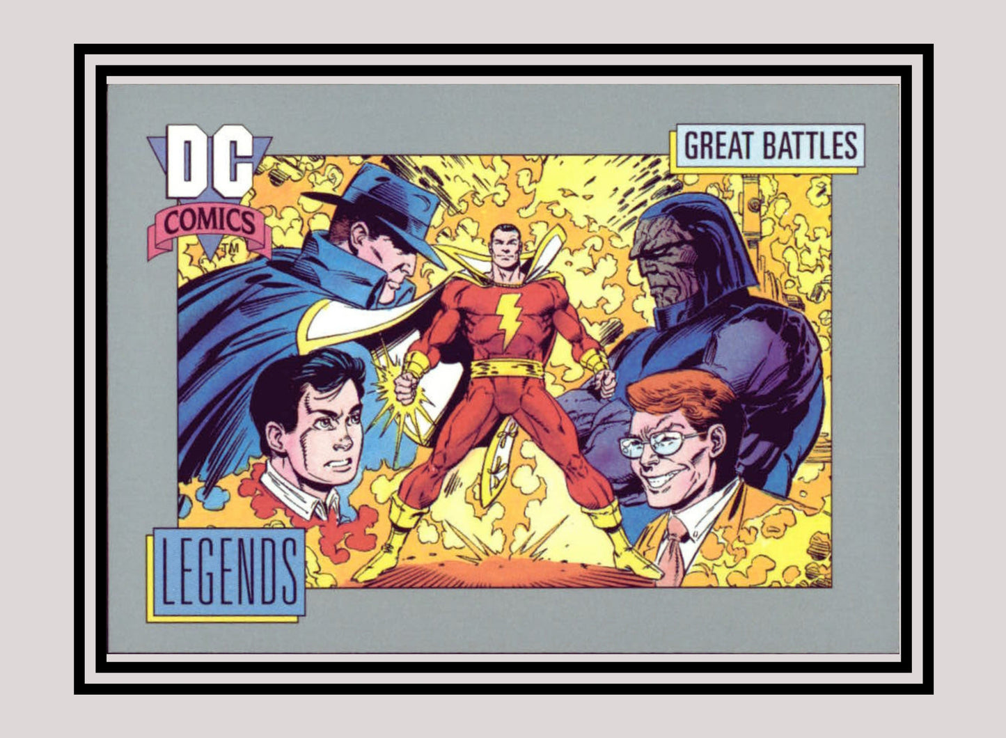 DC! 1x Legends (Card C) - Base (#150 - 1991 Impel DC Cosmic Cards)