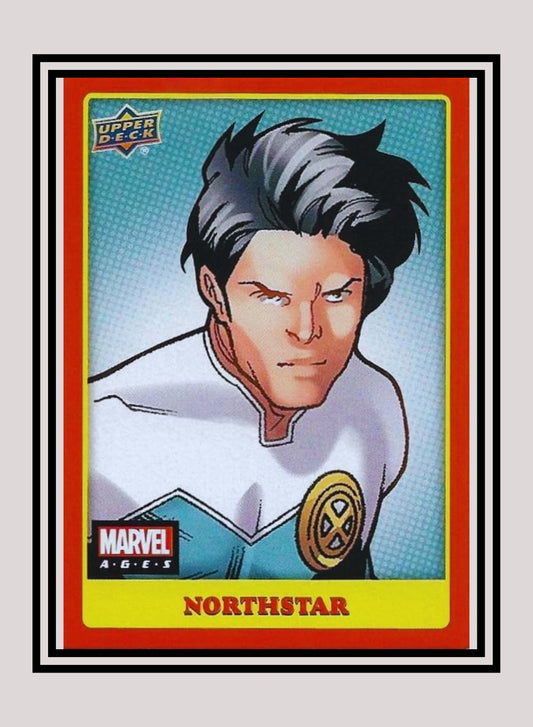 Marvel! 1x Northstar - Photo Variants (#151 - 2020 Upper Deck Marvel Ages)
