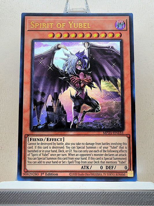 Yugioh! 1x Spirit of Yubel (MP25 - Ultra Rare) 1st Edition