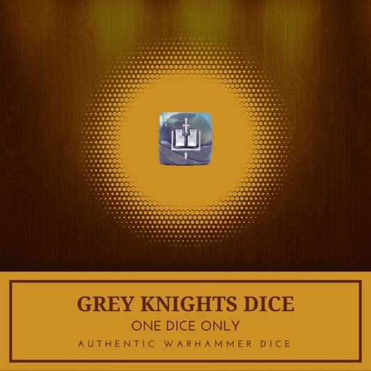 1x Grey Knights Dice - Warhammer 40K