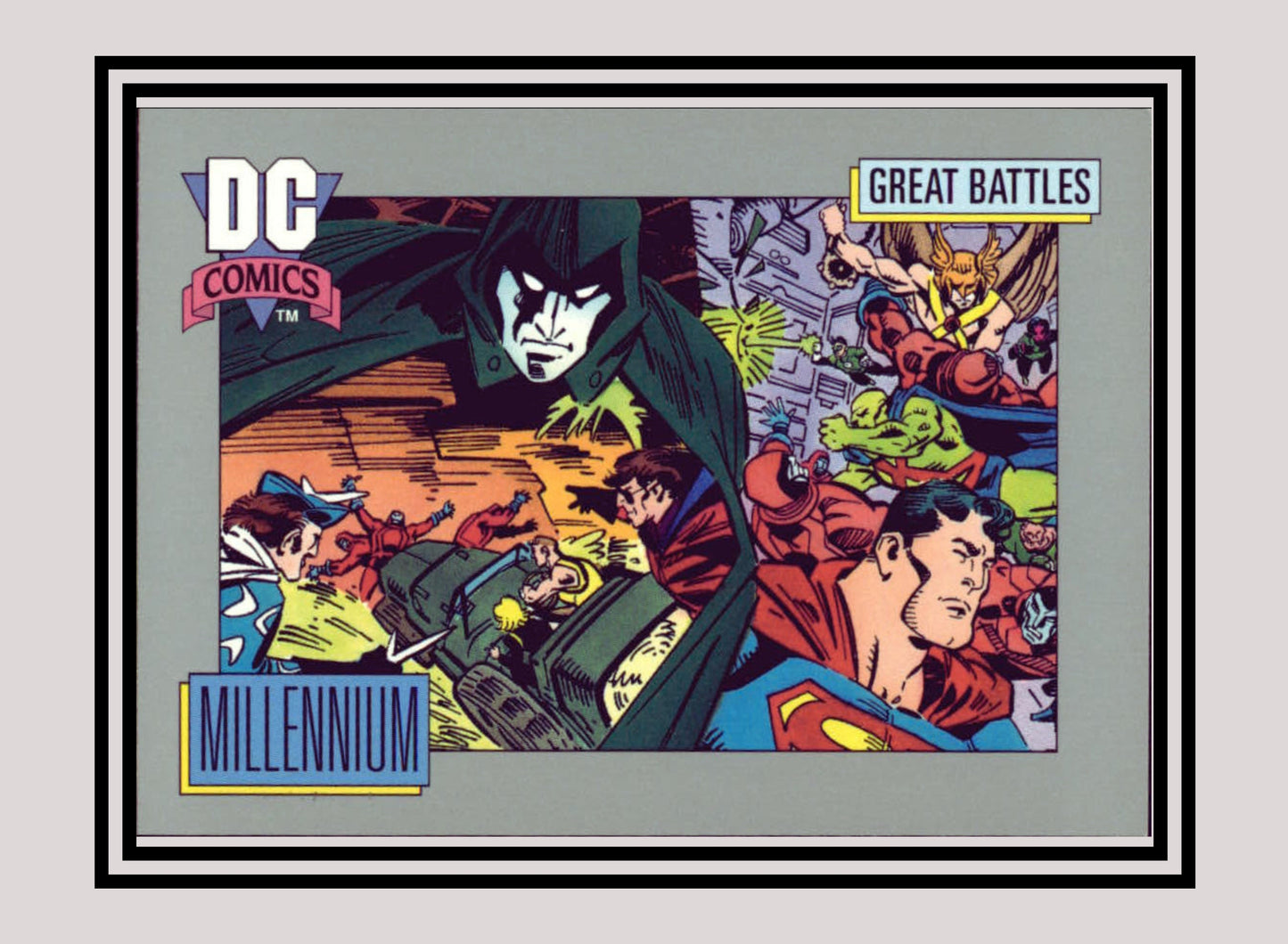 DC! 1x Millennium (Card B) - Base (#152 - 1991 Impel DC Cosmic Cards)
