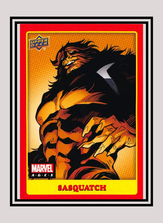 Marvel! 1x Sasquatch - Base (#152 - 2020 Upper Deck Marvel Ages)