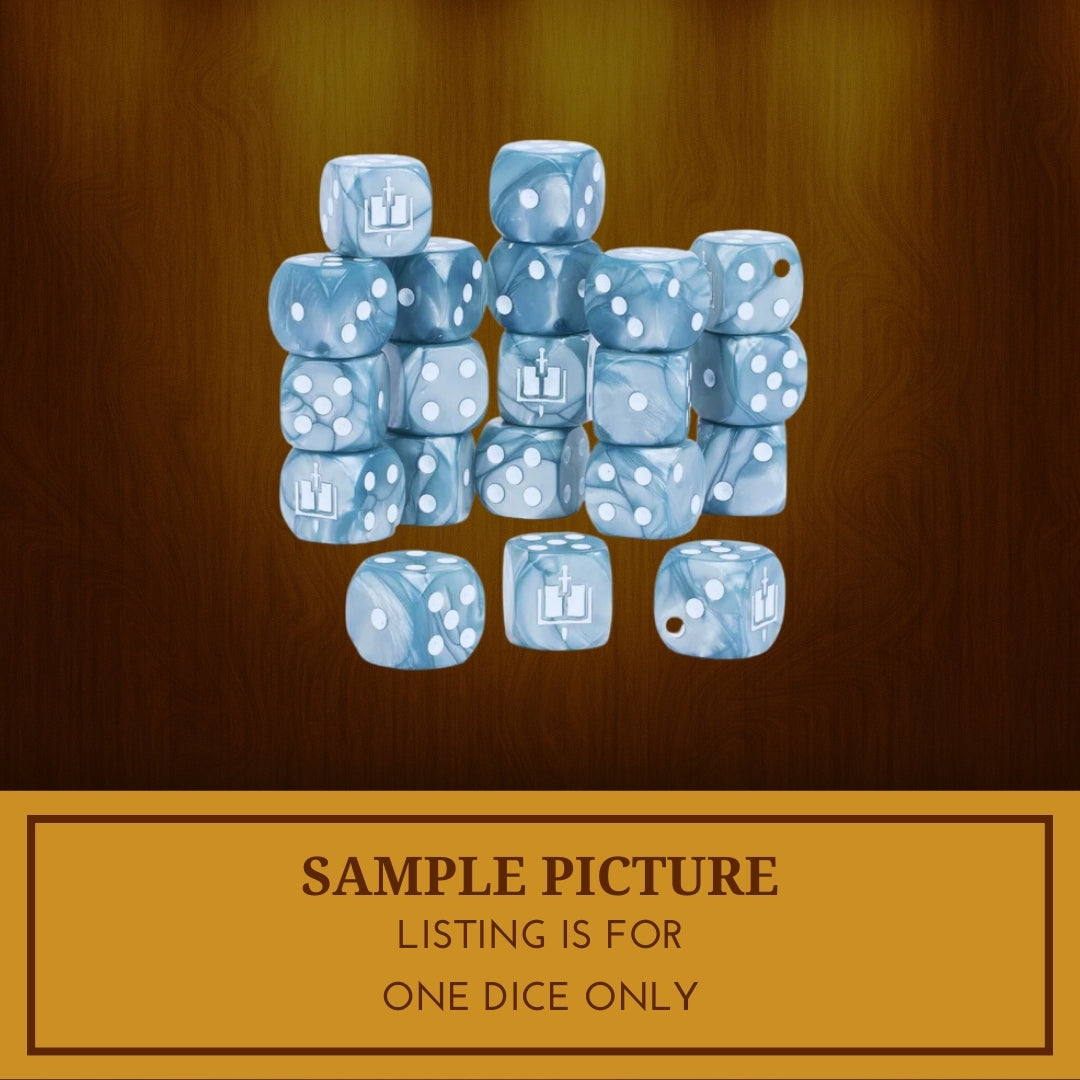 1x Grey Knights Dice - Warhammer 40K