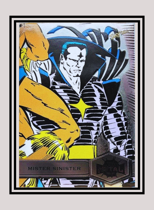 Marvel! 1x Mister Sinister - Base High Series (#153 - 2021 Upper Deck Spiderman Metal Universe)