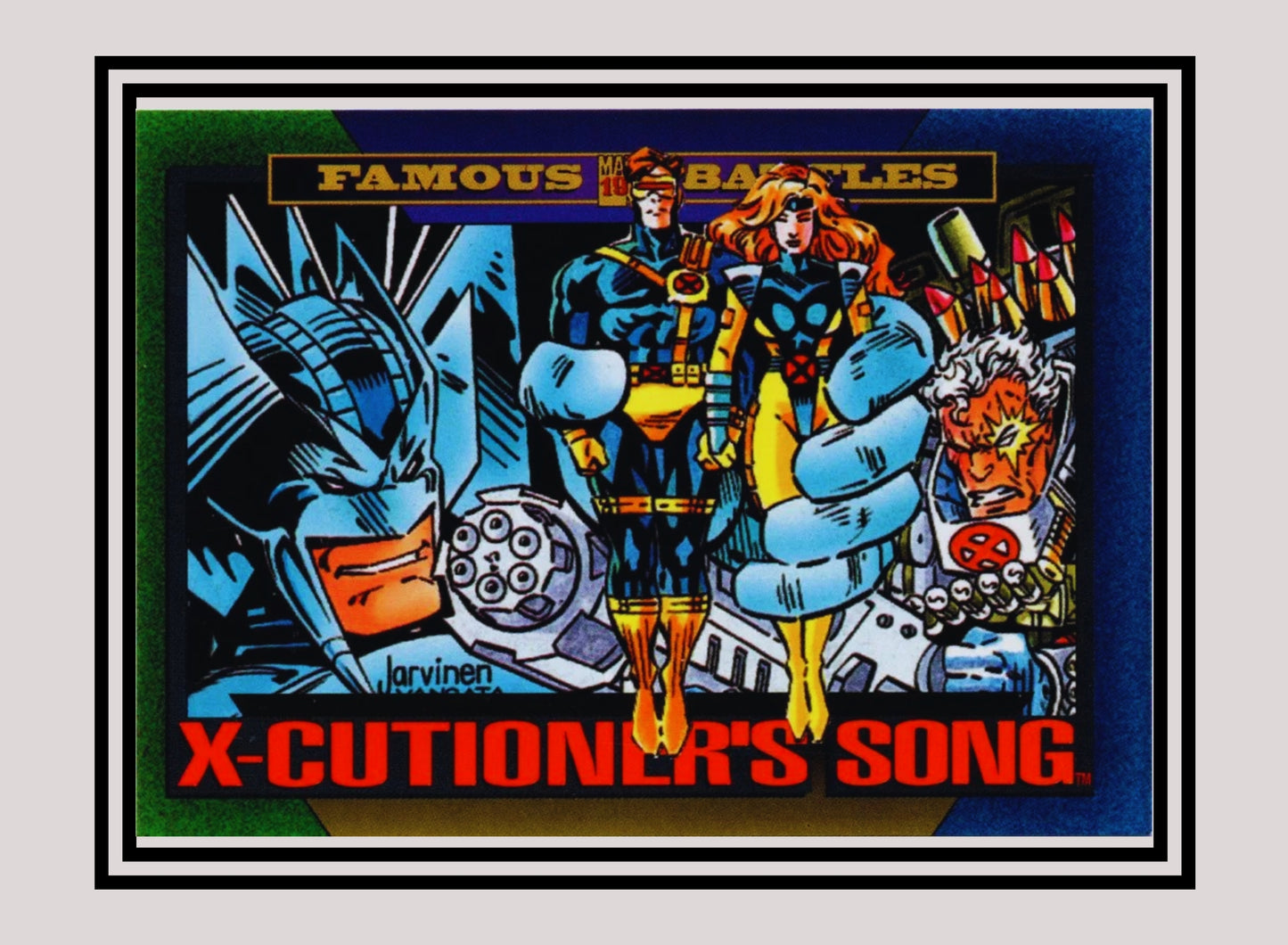 Marvel! 1x X-Cutioner's Song - Base (#154 - 1993 Skybox Marvel Universe Series 4)