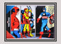 Marvel! 1x Avengers - Base (#154 - 2022 Panini Marvel Versus)