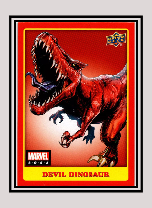 Marvel! 1x Devil Dinosaur - Base (#156 - 2020 Upper Deck Marvel Ages)