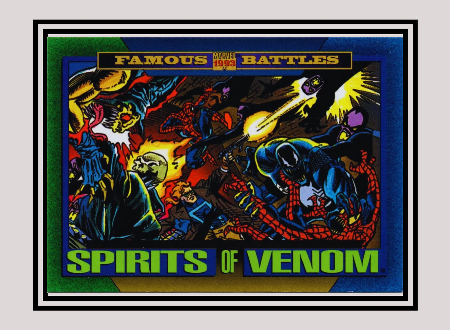 Marvel! 1x Spirits of Venom - Base (#157 - 1993 Skybox Marvel Universe Series 4)