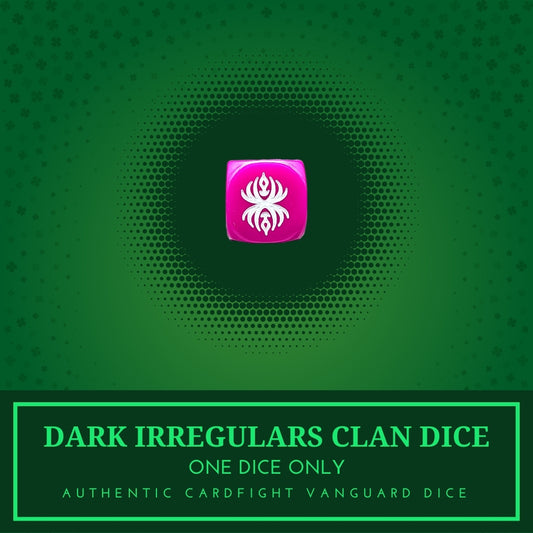 1x Dark Irregulars Clan Dice - Cardfight!! Vanguard