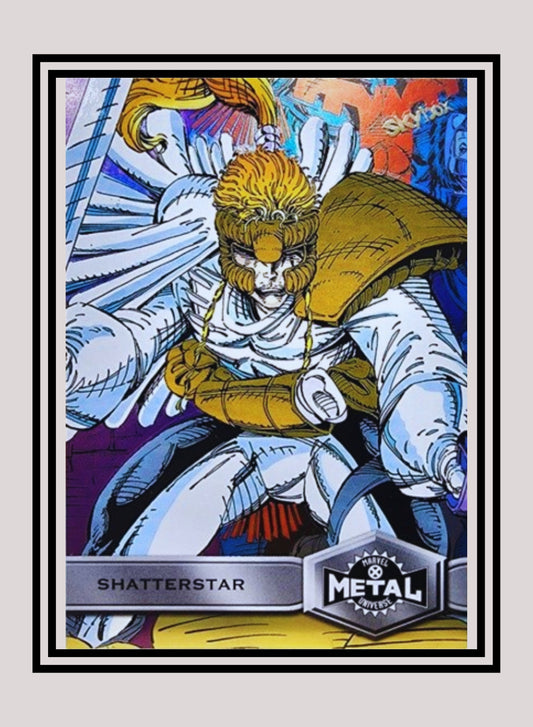 Marvel! 1x Shatterstar - Base High Series (#158 - 2021 Upper Deck X-Men Metal Universe)