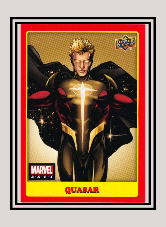 Marvel! 1x Quasar - Base (#158 - 2020 Upper Deck Marvel Ages)