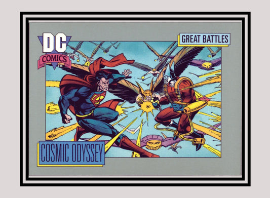 DC! 1x Cosmic Odyssey (Card B) - Base (#158 - 1991 Impel DC Cosmic Cards)