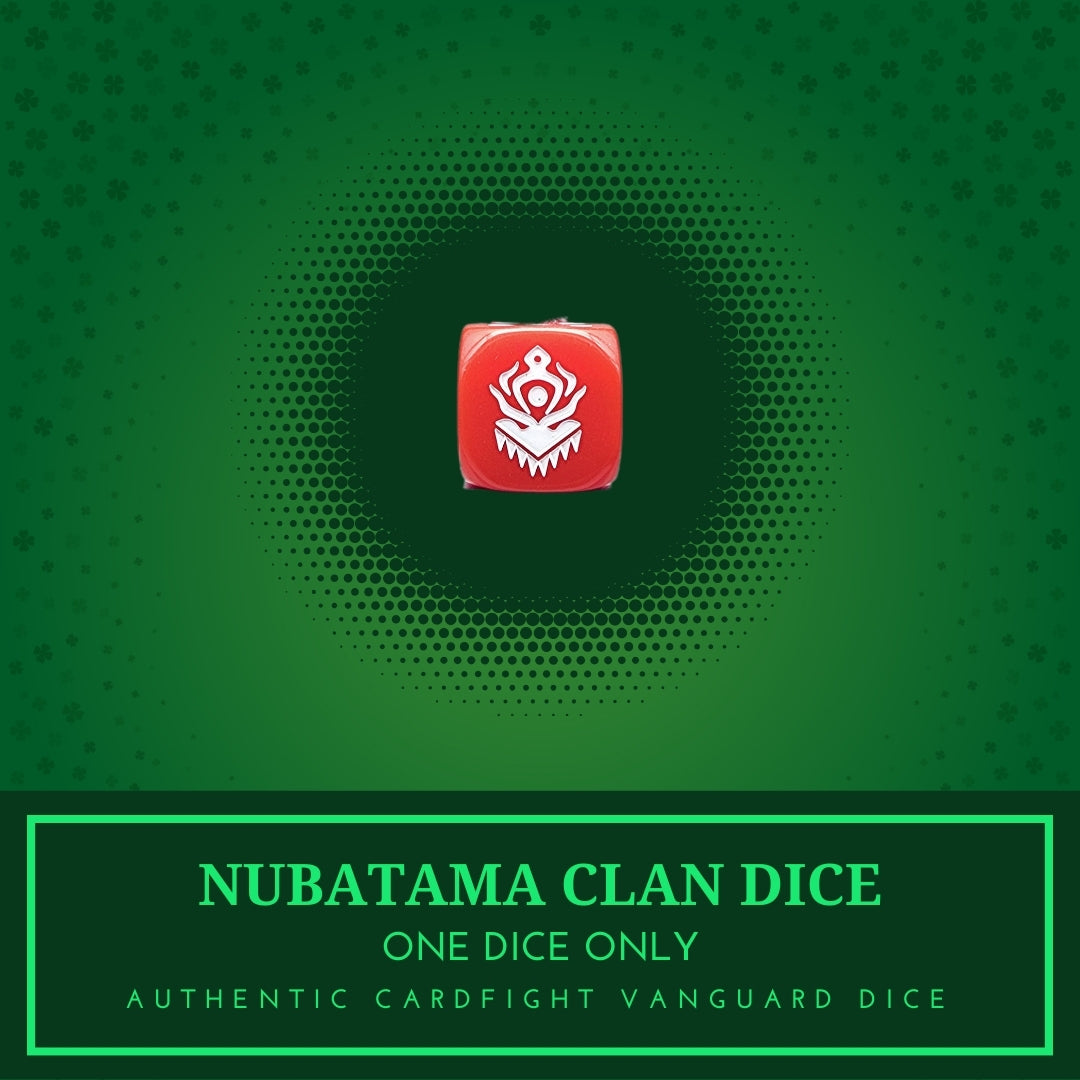 1x Nubatama Clan Dice - Cardfight!! Vanguard