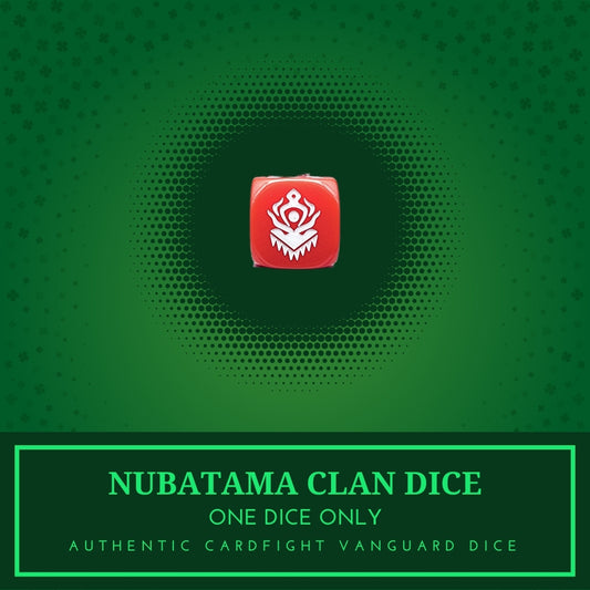 1x Nubatama Clan Dice - Cardfight!! Vanguard