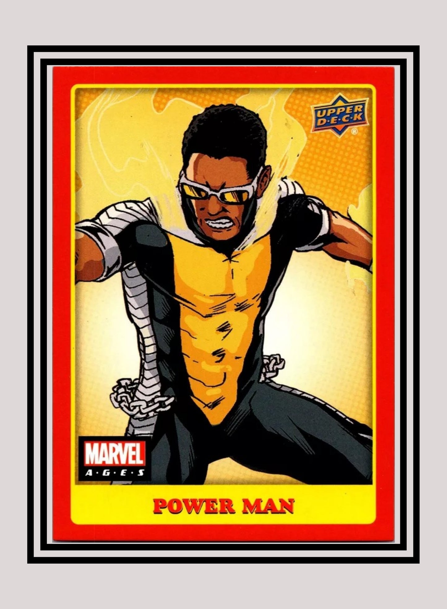 Marvel! 1x Power Man - Base (#015 - 2020 Upper Deck Marvel Ages)