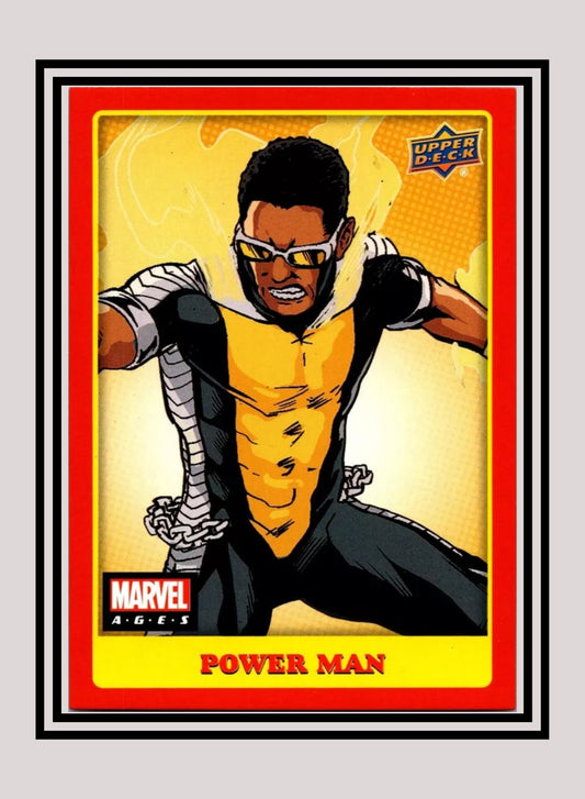 Marvel! 1x Power Man - Base (#015 - 2020 Upper Deck Marvel Ages)