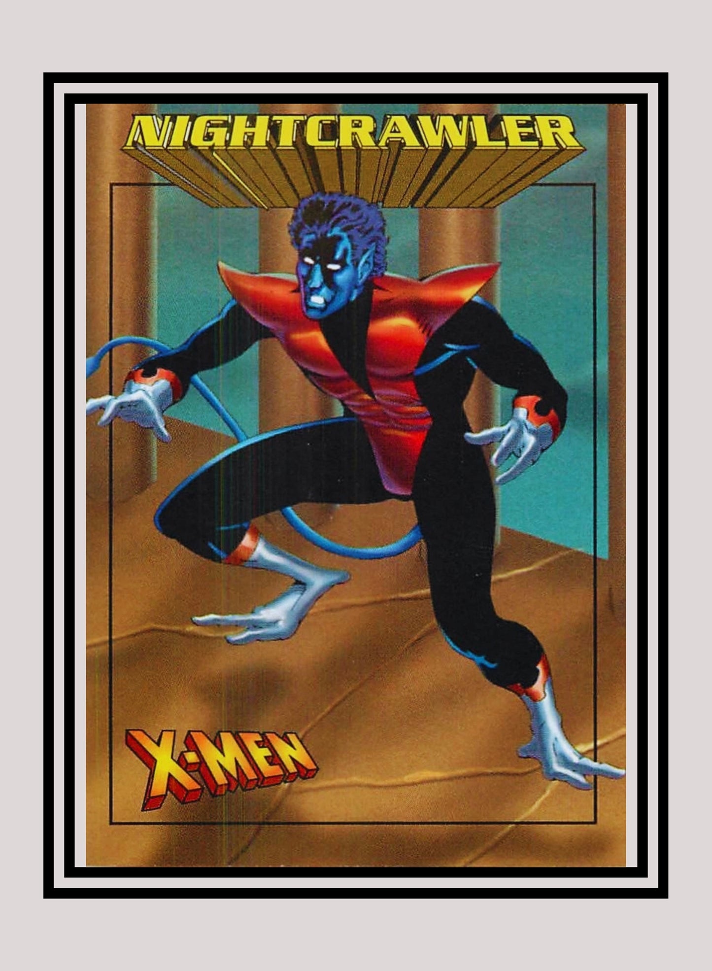 Marvel! 1x Nightcrawler - Base (#15 - 1997 Fleer X-Men International)