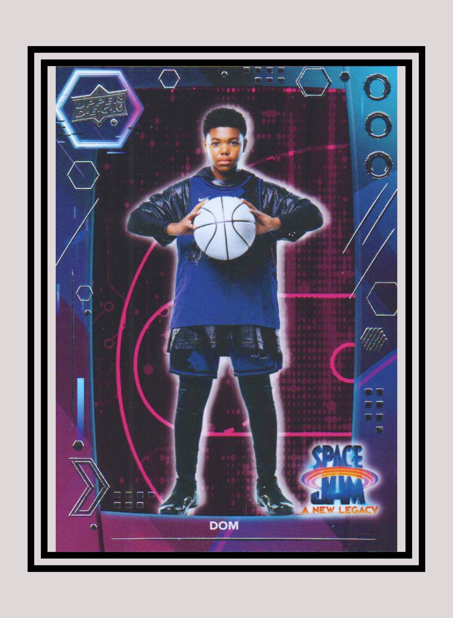 1x Dom - Base/Blue Parallel (#15 - 2021 Upper Deck Space Jam: A New Legacy)