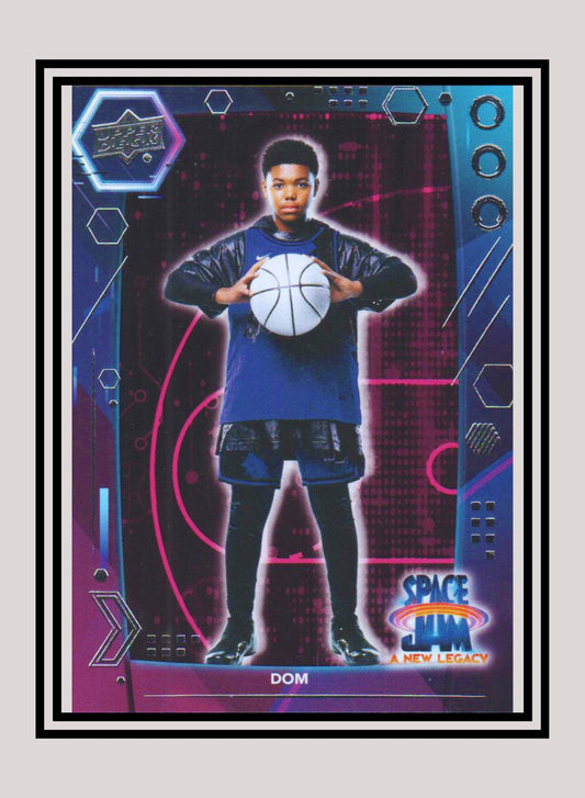 1x Dom - Base/Blue Parallel (#15 - 2021 Upper Deck Space Jam: A New Legacy)