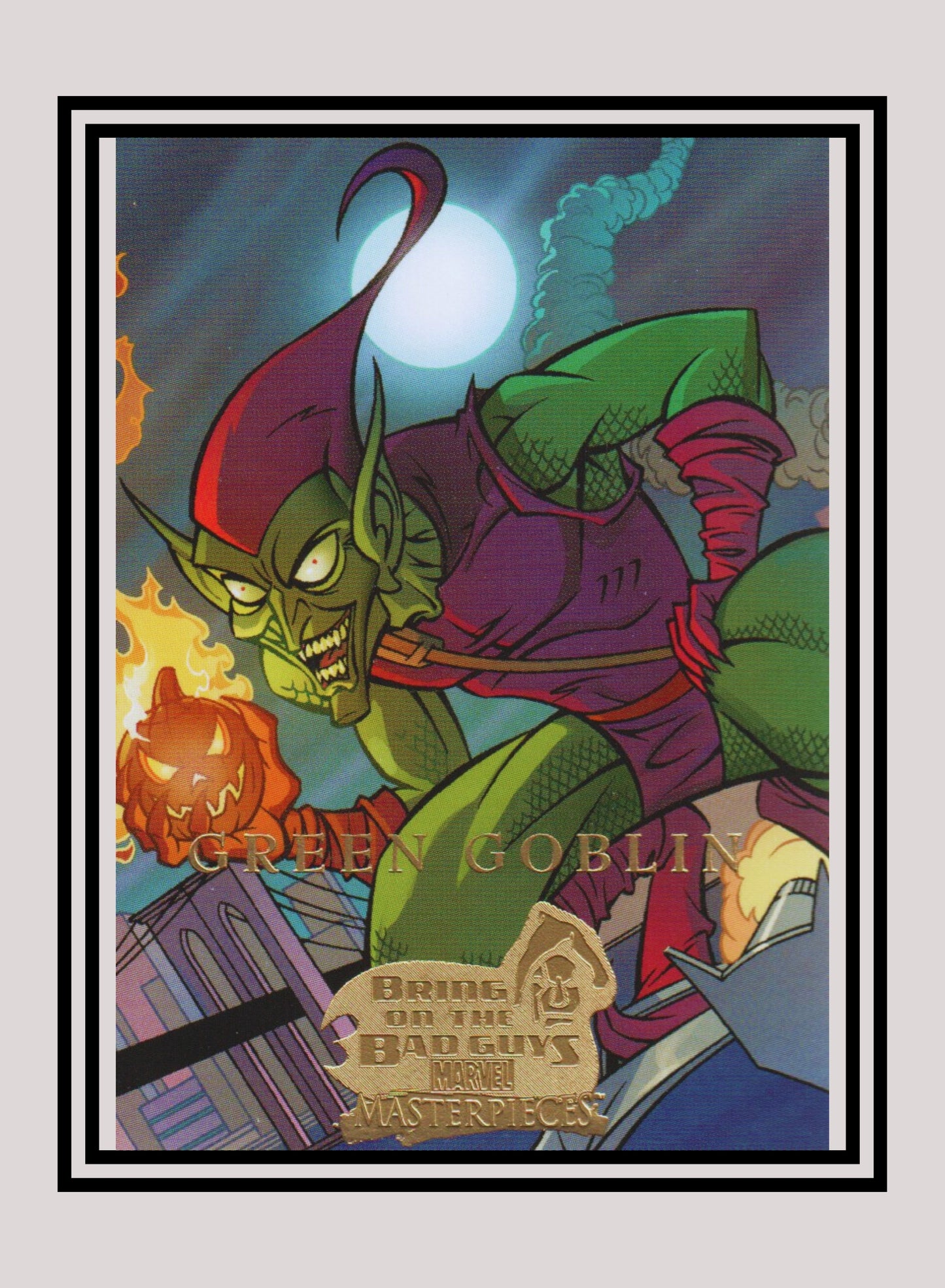 Marvel! 1x Green Goblin - Base (#15 - 2008 Upper Deck Marvel Masterpieces Series 3)