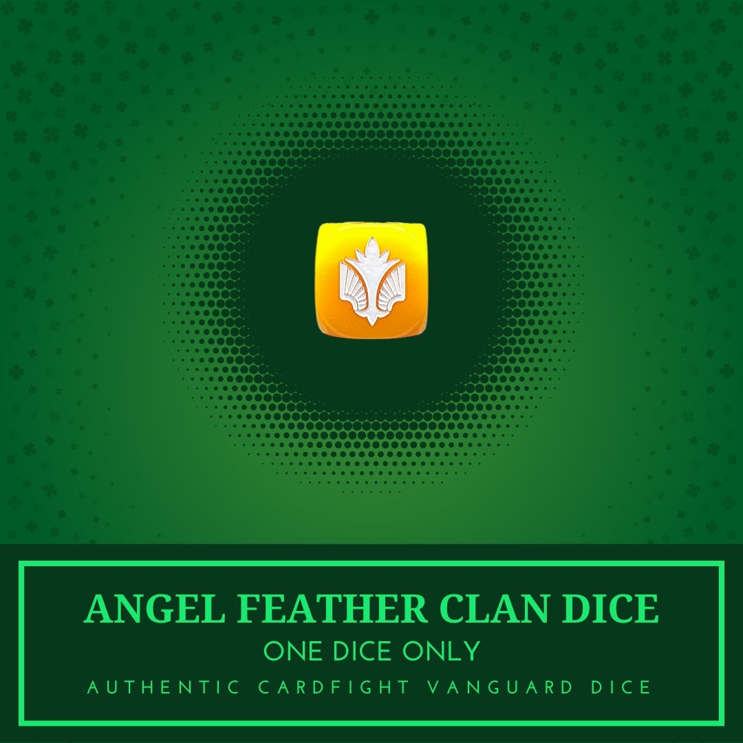 1x Angel Feather Clan Dice - Cardfight!! Vanguard