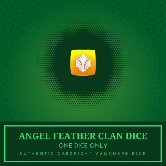 1x Angel Feather Clan Dice - Cardfight!! Vanguard