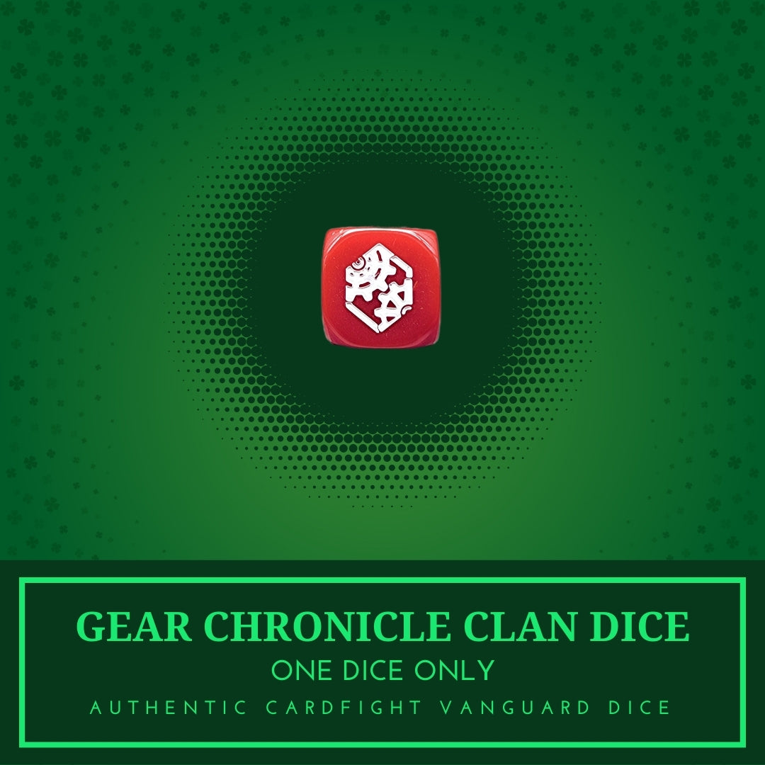 1x Gear Chronicle Clan Dice - Cardfight!! Vanguard