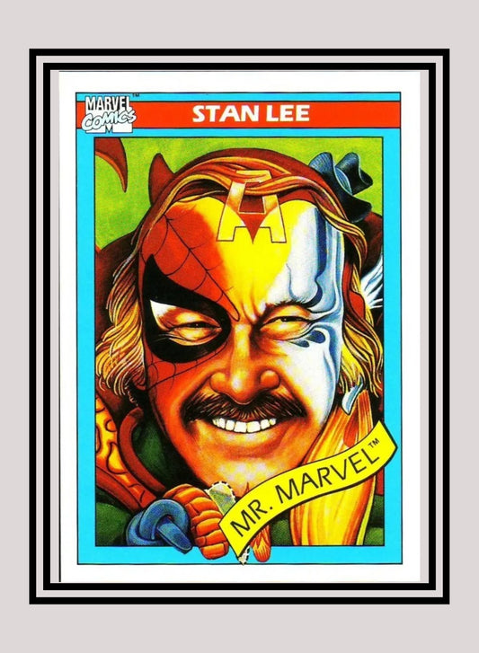 Marvel! 1x Stan Lee - Base (#161 - 1990 Impel Marvel Universe Series I)