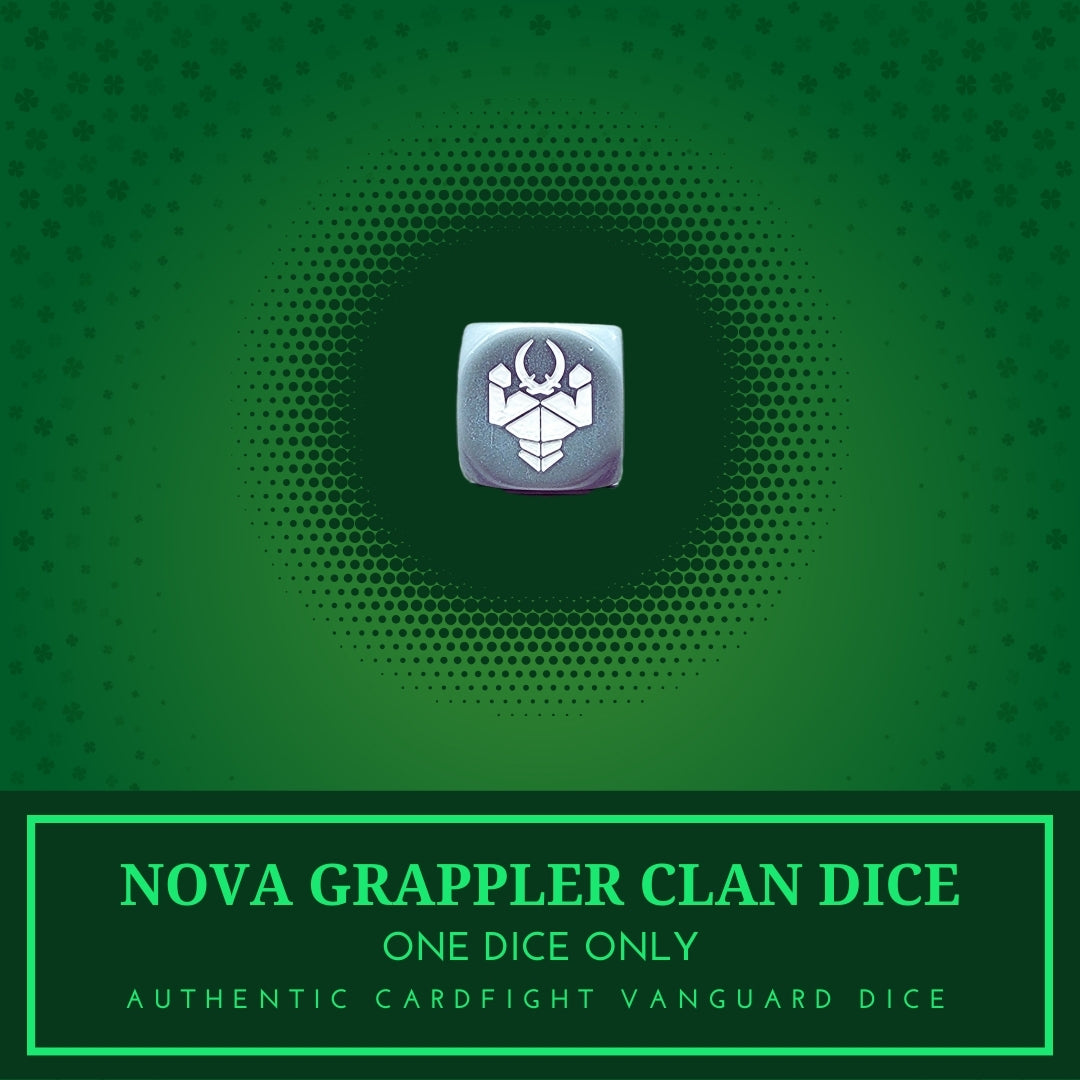 1x Nova Grappler Clan Dice - Cardfight!! Vanguard