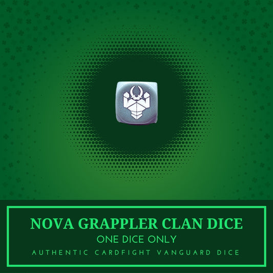 1x Nova Grappler Clan Dice - Cardfight!! Vanguard