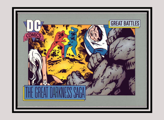 DC! 1x The Great Darkness Saga (Card C) - Base (#162 - 1991 Impel DC Cosmic Cards)