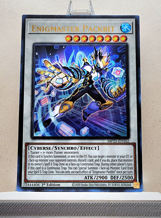 Yugioh! 1x Enigmaster Packbit (MP25 - Ultra Rare) 1st Edition